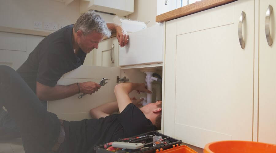 Professional burst pipe repair services in Beirne, AR